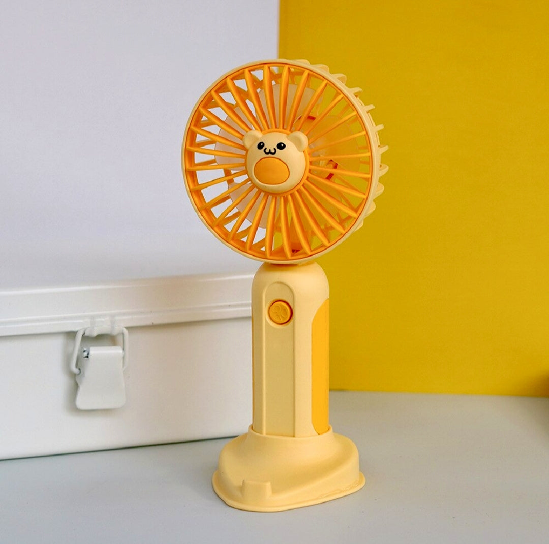 Mini Hight Speed Fan For Kids ,with Mobile Stand | Best For Girls And Boys