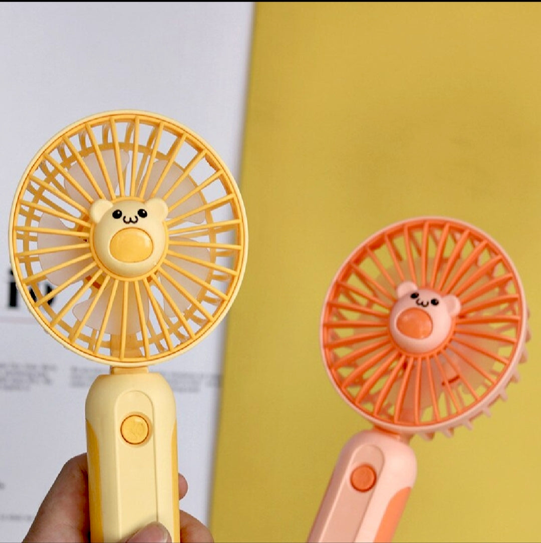 Mini Hight Speed Fan For Kids ,with Mobile Stand | Best For Girls And Boys