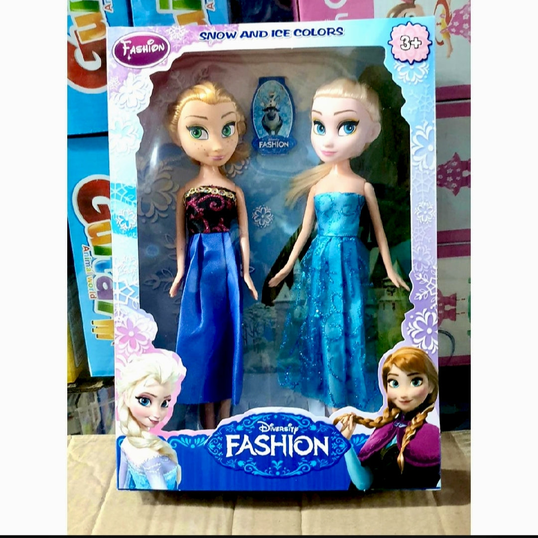 Disney Princess Elsa & Anna Fashion Dolls Sets