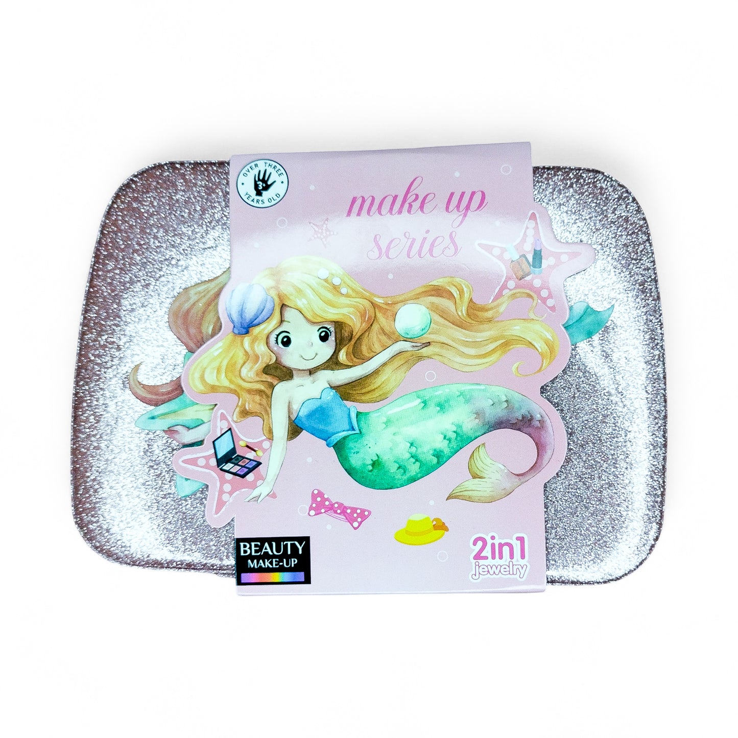 2 in 1 Beauty Makeup Kit Bag Toy for Kids, Best High Quality Gift for Girls, Unicorn Safety Cosmetics Box