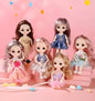 3 Pcs Doll 10cm Mini Kelly With key Ring Clothes Shoes, Cute Dolls, Best Gift For Children Baby Toys