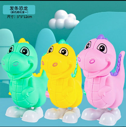 Jumping windup Dinasoure toy of for kids
