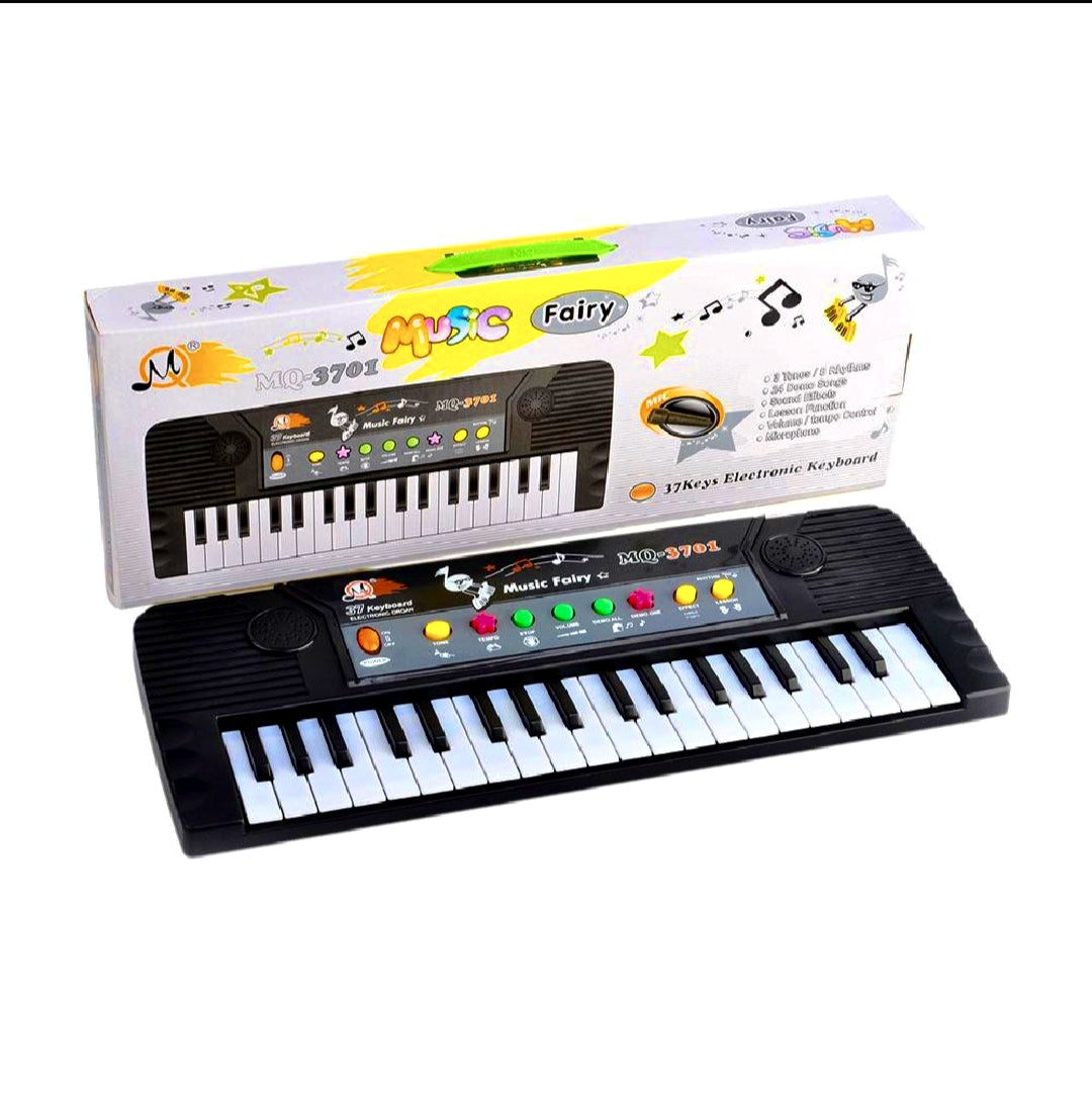 Keyboard Fairy Piano With Mic For Kids