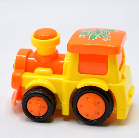 Kids Toy Mini Car Train, Friction Car Pull Back Train Gift For Kids And Children