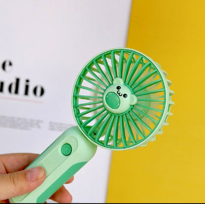 Mini Hight Speed Fan For Kids ,with Mobile Stand | Best For Girls And Boys