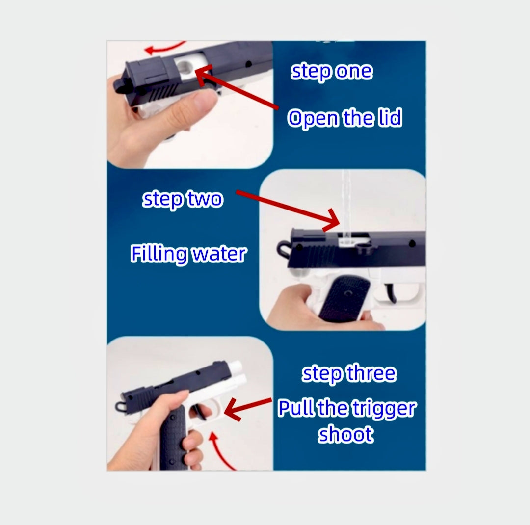 Water Gun Pistol For Boy & Girls