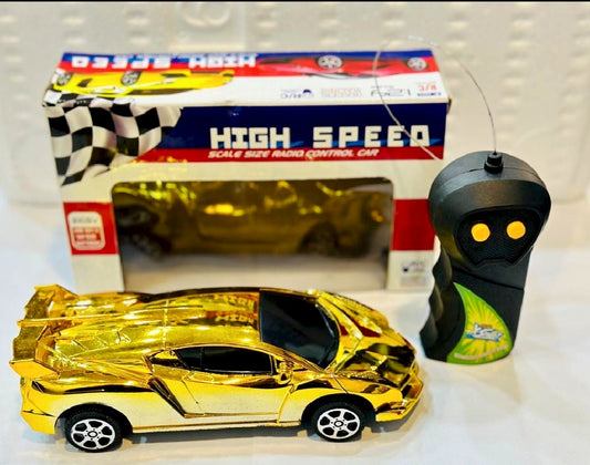 Rechargeable RC Remote Control Car for Kids | High Speed Racing Chargeable Car with Lights | Perfect Gift for Boys & Girls – Indoor & Outdoor Charging Wali Car