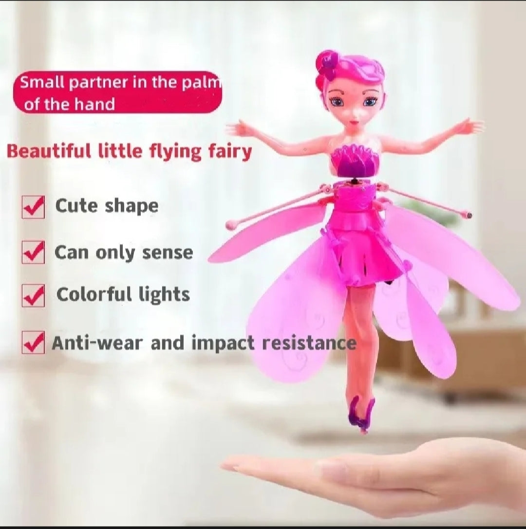 Rechargeable Flying Fairy Doll for Girls