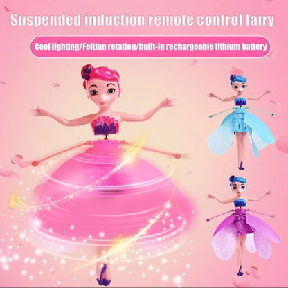 Rechargeable Flying Fairy Doll for Girls
