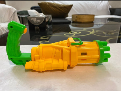 Bubble gun 8 holes bubble gun for kids with bubble liquid bubble gun toy electirc bubble gun