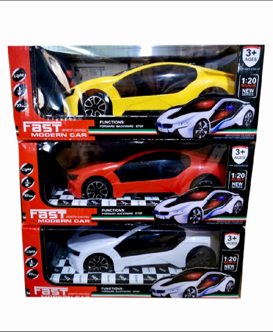 Remote control famous car 1:22 scale with 3D lights forward reverse