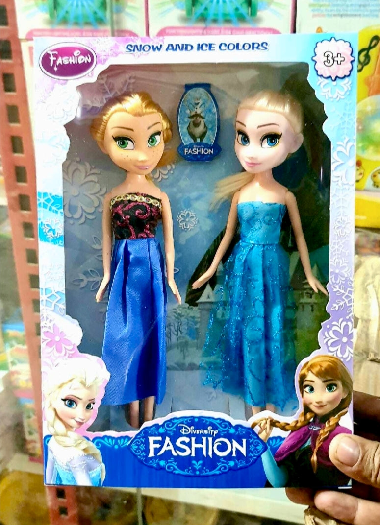 Disney Princess Elsa & Anna Fashion Dolls Sets