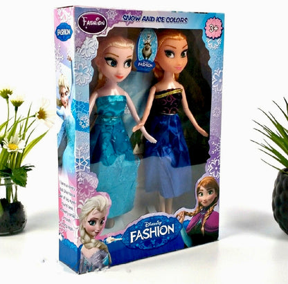 Disney Princess Elsa & Anna Fashion Dolls Sets