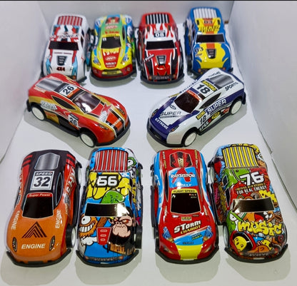 3 piece Metal Car For Kids, High Quality Die cast Metal Car - 1:64 Alloy Car