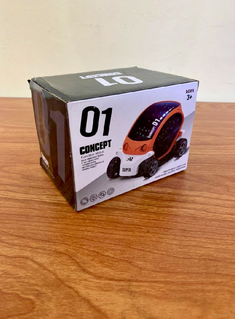 3D Supercar Style Electric Car Toy with Universal Wheel Lights & Music – Perfect Gift for Boys and Girls
