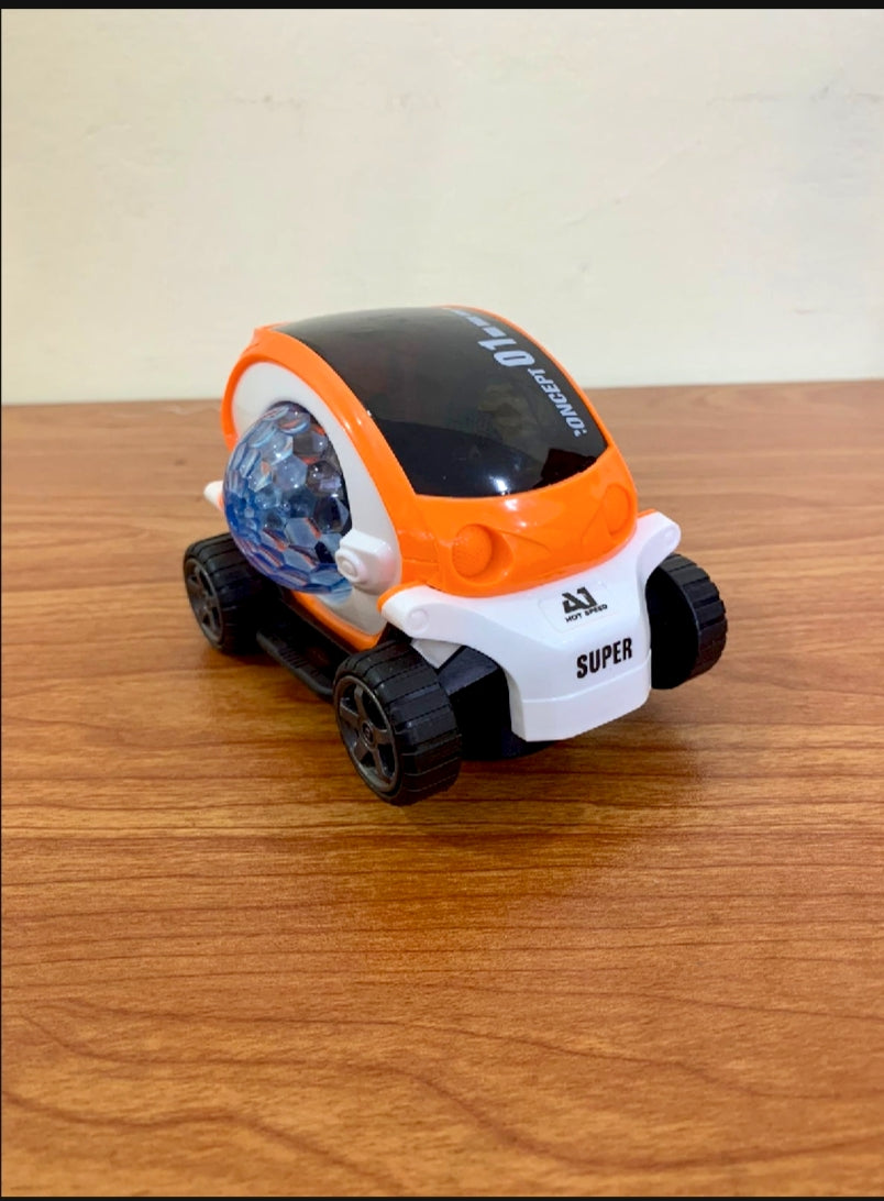 3D Supercar Style Electric Car Toy with Universal Wheel Lights & Music – Perfect Gift for Boys and Girls