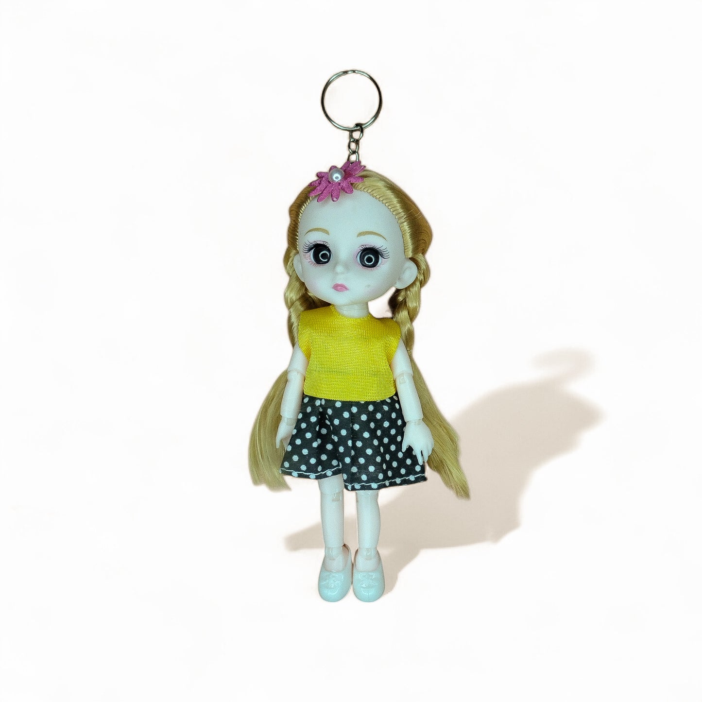 3 Pcs Doll 10cm Mini Kelly With key Ring Clothes Shoes, Cute Dolls, Best Gift For Children Baby Toys