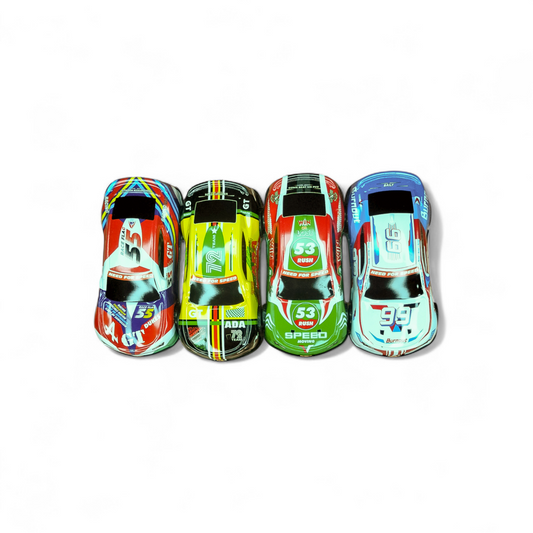 4 piece Metal Car For Kids, High Quality Die cast Metal Car - 1:64 Alloy Car