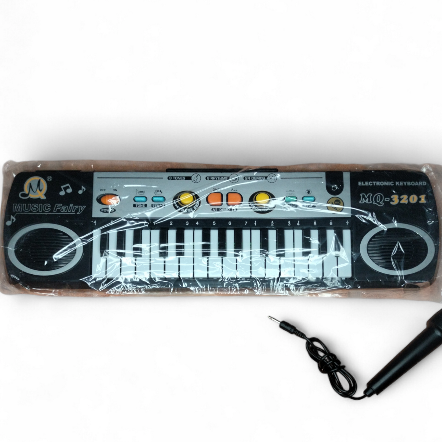 Keyboard Fairy Piano With Mic For Kids