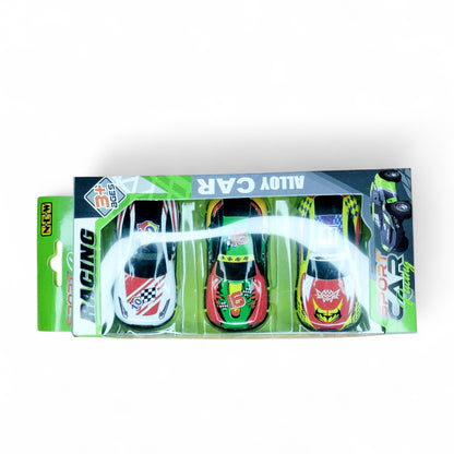 3 piece Metal Car For Kids, High Quality Die cast Metal Car - 1:64 Alloy Car