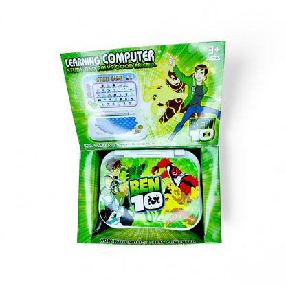Early Learning Ben 10 Laptop for kids battery operated