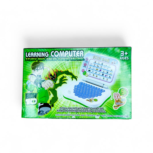 Early Learning Ben 10 Laptop for kids battery operated