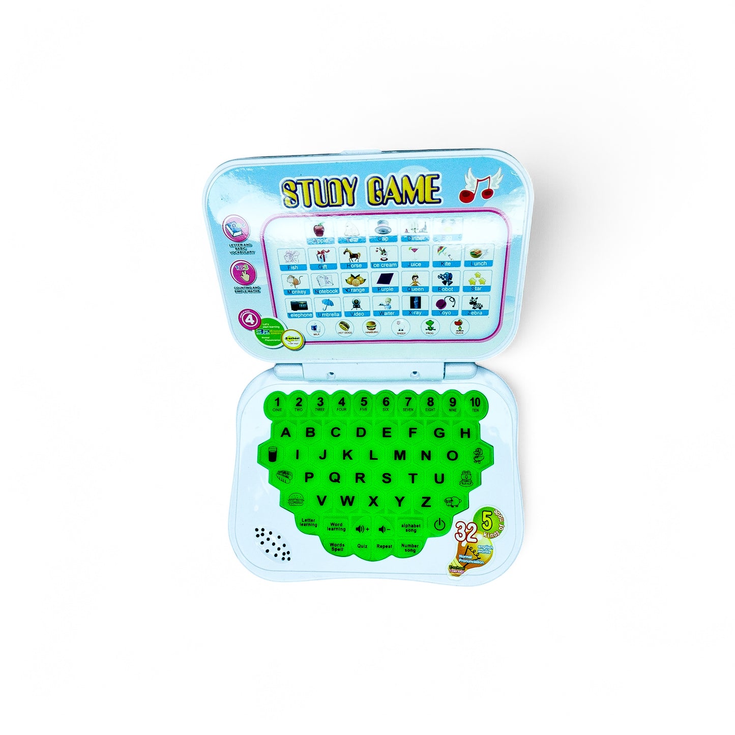 Early Learning Ben 10 Laptop for kids battery operated
